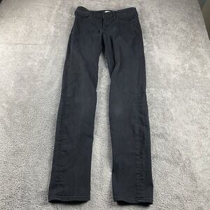 Levis 312‎ Shaping Slim Jeans Womens 26 Black Stretch